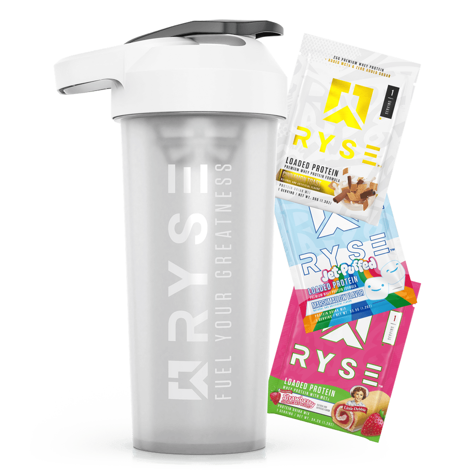 Loaded Protein Samples Variety Pack + Free SportShaker L6